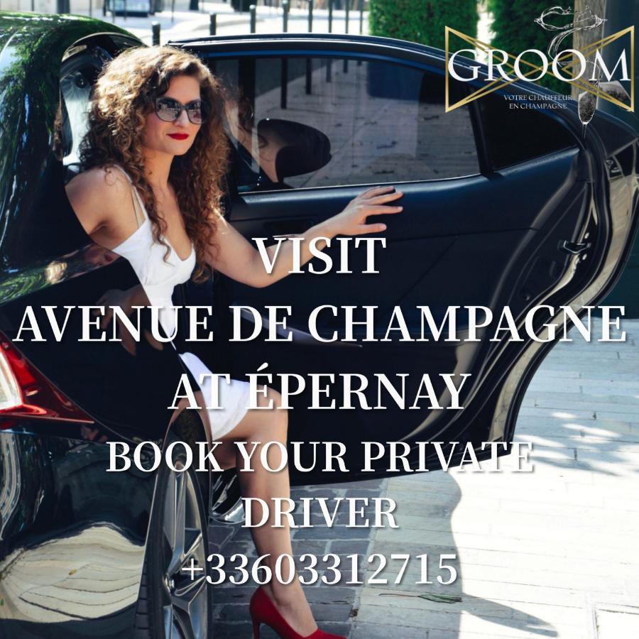 Groom Epernay - Jacuzzi & Champagne Εξωτερικό φωτογραφία
